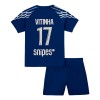 Paris Saint-Germain Vitinha 17 Fjerde 2024-25 - Barn Draktsett